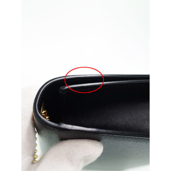 Saint Laurent Paris Kate Monogram Satchel Chain Shoulder Bag Black - Picture 7 of 9